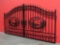 NEW 20' Bi Parting Wrought Iron Gate