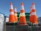 NEW 125pc Safety Highway Cones