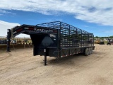 28' East Texas Cattle Trailer