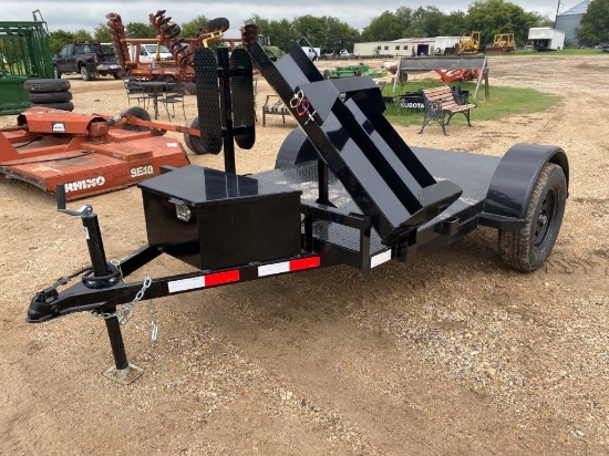 7' Bumper Pull Utility Trailer *non titled*