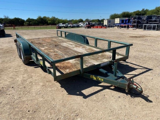 Big Tex 70PI  16' Bumper pull Tandem Axle