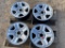4pc 16x7 Steel Wheels for a Jeep