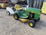 John Deere 111 Riding Mower w/Fimco Sprayer