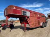 Gooseneck 2 Horse Slant w/Living Quarters