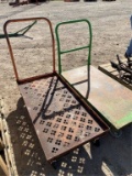 2pc Metal Rolling Carts