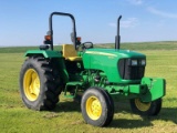 John Deere 5075E Tractor Open Station 339 Hrs