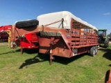 1997 S&H Cattle Trailer 20x6 8lug