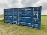 20ft Container Special Built w/Double Hinge Side