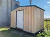 8x12 Storage Building On Skids