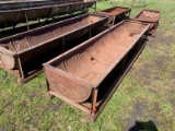 4pc Livestock Feeders 16ft long