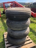 4pc 12.5-15 Equipment Tires