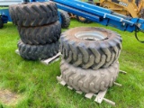 5pc Foam Filled Genie Lift Tires