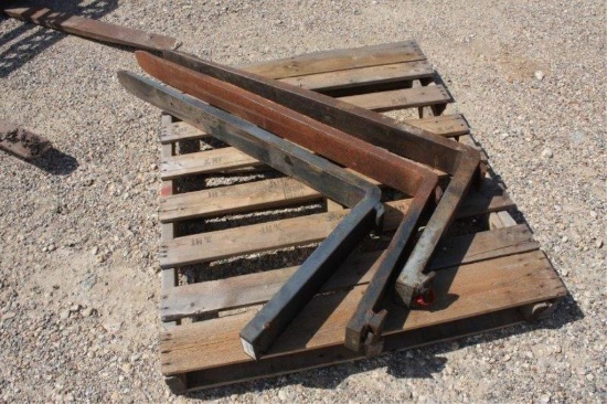 3 Single Skidsteer Forks