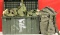 Box Lot of Army Backpacks