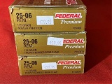 20rds Federal Premium 25-06rem 115gr