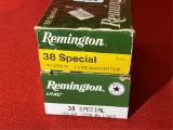 100rds Remington 38spl