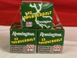 500rds Remington 22thunderbolt 22lr round nose