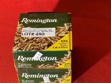 525rds Remington 22lr Brass Plated Hollow Points