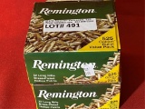 525rds Remington 22lr Brass Plated Hollow Points