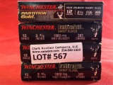 5rds Winchester 12ga Shotgun Shells