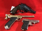 3pc Toy Pistols
