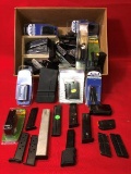 Box Full of Asst Rifle & Pistol Mags