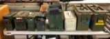 Entire Lot -8pc Ammo Cans Full of Asst Ammo & Mags