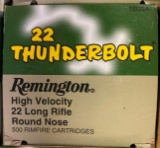 500rds Remington 22 Thunderbolt