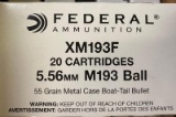 20rds Federal 5.56 M193Ball