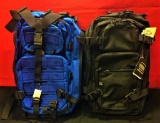 Glock Back Packs- 1 Black & 1 Blue