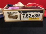 520rds 7.62x39 Monarch FMJ
