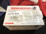 200rds Winchester 5.56 Ammunition