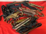 Box Lot of Approx 30 Rifle Slings