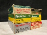 6boxes of 30-30 Asst Brand Ammo