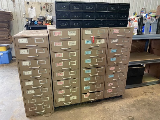 5pc Metal Storage Drawers
