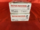 50rds Winchester 32auto FMJ Target