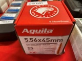 300rds Aguila 5.56 55gr FMJ