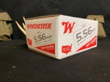 500rds Winchester 5.56 55gr FMJ