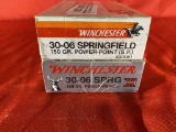 30-06 Sprg - Winchester 150 gr power point