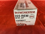 556 - Winchester Varmint - 40 rds