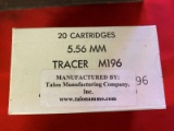 556 TRACER Rounds M196 - Rare
