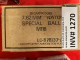 308 - Lake City - 308 - M118 Special Ball