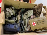 Box of Hunting & Military Gear