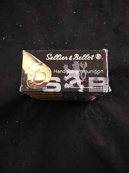 50rds Sellier & Bellot 9mm 124gr FMJ