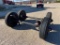 2pc  Axles w/8lug tires