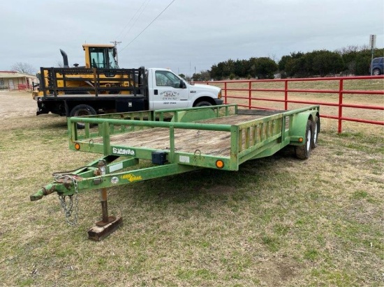 18' Bumper Pull  Load Trail Utility Trailer