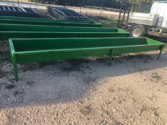 14' Metal Feed Trough