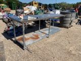 Stainless Steel Table w/Sprayer