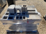 Pallet of Concrete Cinderblocks