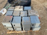 Pallet of waterproof Electrical Boxes